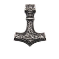 SILVERY HAMMER PENDANT