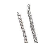 Barbed Wire Tank Chain Necklace – Stainless Steel