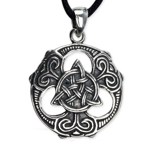 Pendant steel Celtic Knot