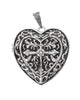 PENDANT CROSS ON THE HEART