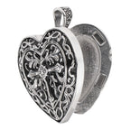 PENDANT CROSS ON THE HEART