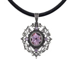 pendant Ranya stainless steel with stone