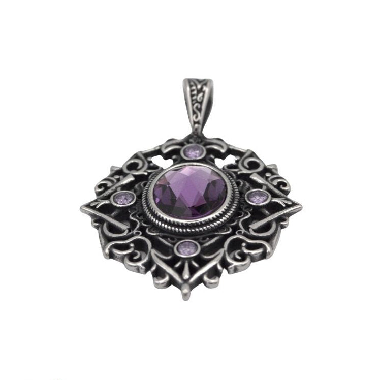 pendant Ranya stainless steel with stone