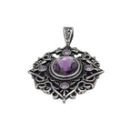 pendant Ranya stainless steel with stone