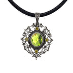 pendant Ranya stainless steel with stone