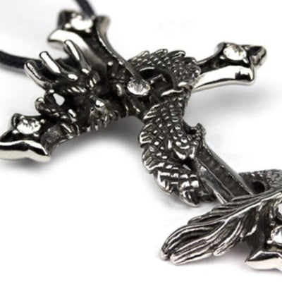 PENDANT DRAGON CROSS