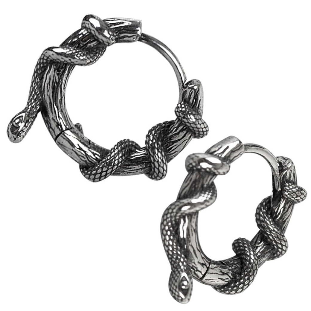 CREOLE EARRINGS SNAKE