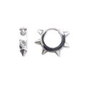 EARRINGS WITH SPIKES