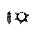 COATED EARRINGS SPIKES