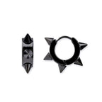 COATED EARRINGS SPIKES
