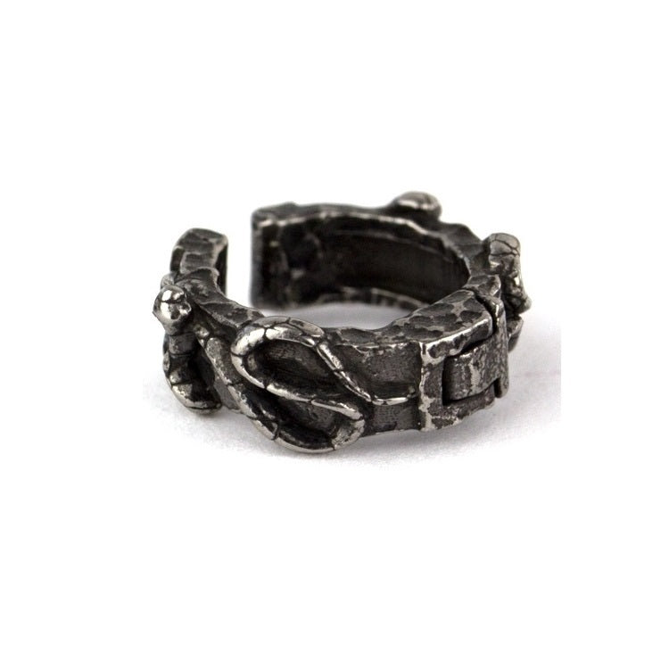 EAR CLIP SNAKE STAINLESS STEEL