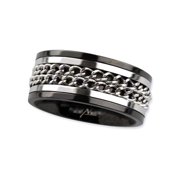 TWO CHAINS STEEL RING