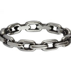 STEEL RING TINY CHAIN