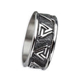 WOTAN'S KNOT STEEL RING