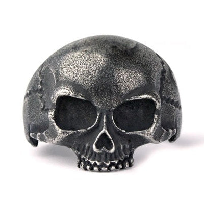 RING GUN METAL SKULL