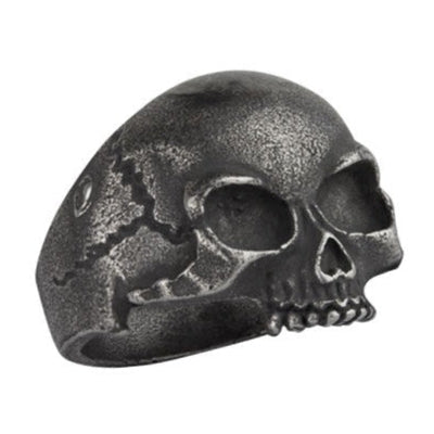 RING GUN METAL SKULL