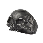 RING GUN METAL SKULL