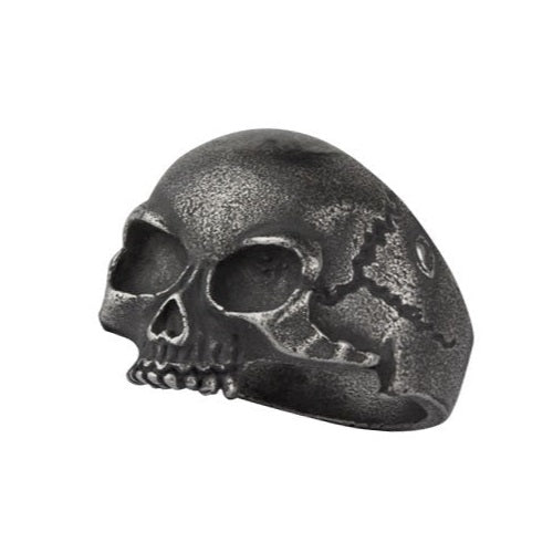 RING GUN METAL SKULL