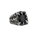 Ring width 19 mm, Material: stainless steel, zirconia.
