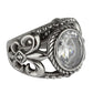 ROYAL CRYSTAL STEEL RING