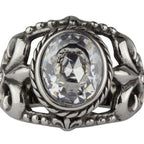 ROYAL CRYSTAL STEEL RING