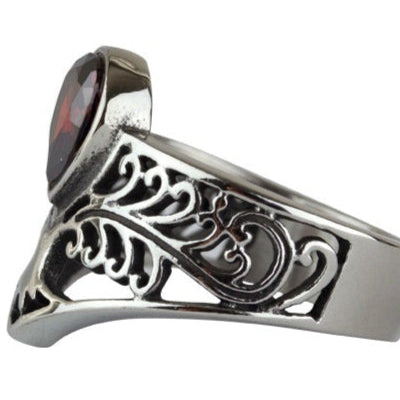 TREE OF LIFE STEEL RING