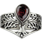 TREE OF LIFE STEEL RING