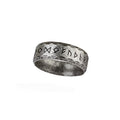 Antique look ring Runes