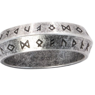 Antique Look Ring Runes