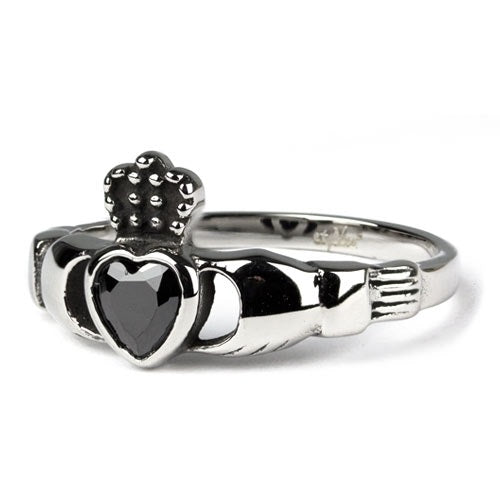 Claddagh Steel Ring