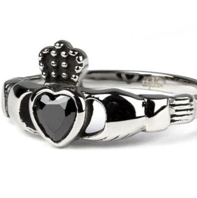 Claddagh Steel Ring
