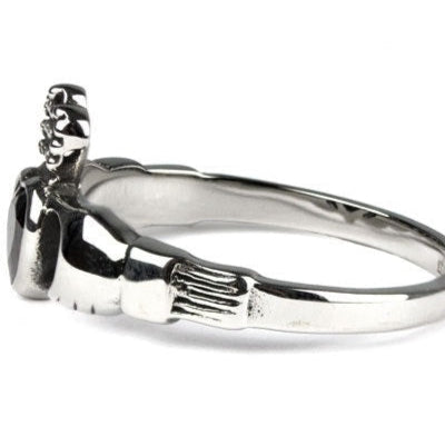 Claddagh Steel Ring