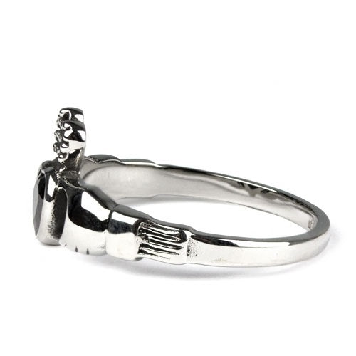 Claddagh Steel Ring