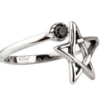 PENTAGRAM STAINLESS STEEL RING