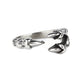 STAINLESS STEEL CLAW RING