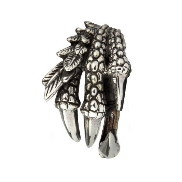 DRAGON CLAW STEEL RING