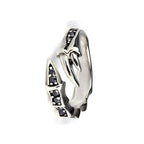 FINE CLAW STEEL RING
