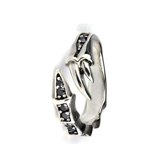 FINE CLAW STEEL RING