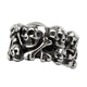 STAINLESS STEEL SKULLS RING