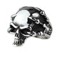 STEEL SKULL RING