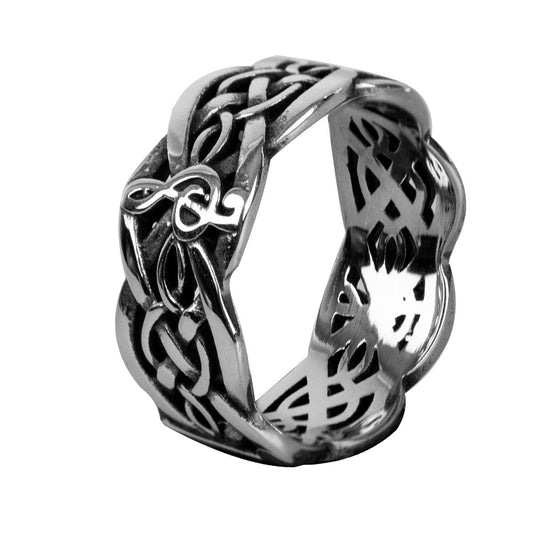 RING CELTIC CLEF