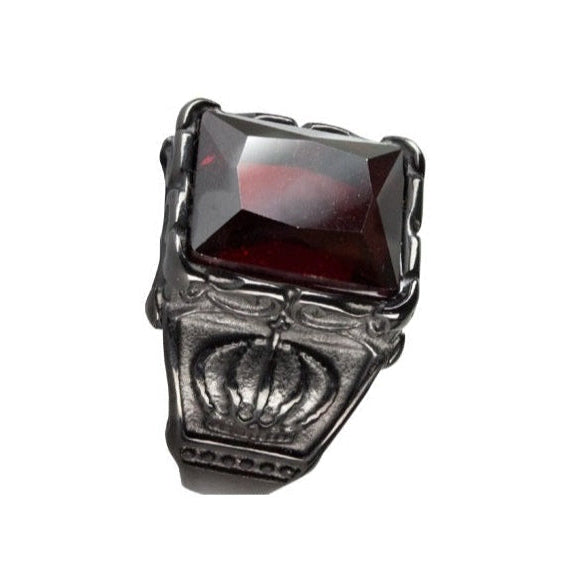 BLACK ROYAL BEAUTY STEEL RING