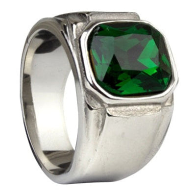 SIMPLY GREEN STEEL RING
