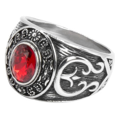 VICTORIAN GOTHIC STEEL RING