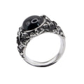 BLACK BAT STEEL RING