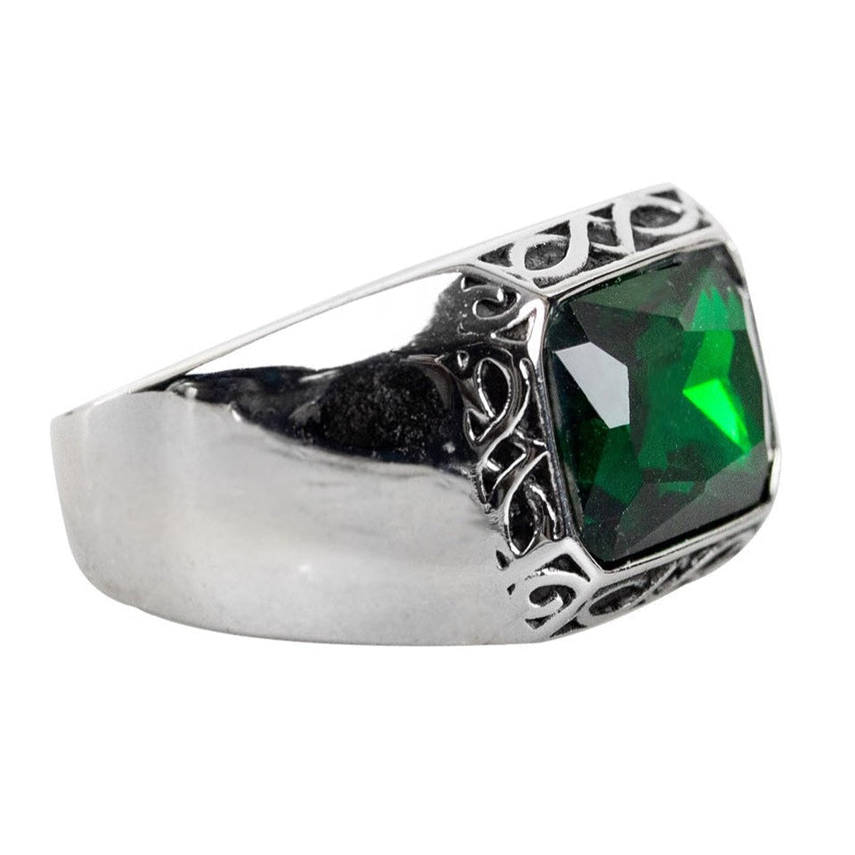 Sõrmus Sädelev Roheline