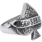 RING ACE OF SPADES