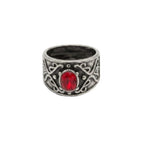 Chateau Brilliant Stainless Steel Ring with Zirconia