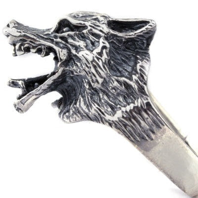 STAINLESS STEEL RING WOLF
