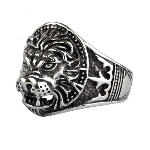 RING LION STAINLESS STEEL